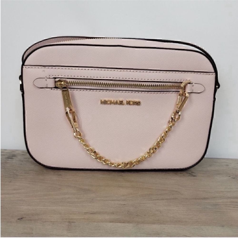 Michael Kors Jet Set Chain Crossbody Pink
